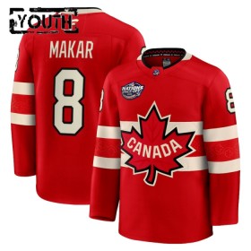 Kanada tröja 4 Nations Face Off 2025 Fanatics Premium Cale Makar Röd - NHL Tröjor Barn
